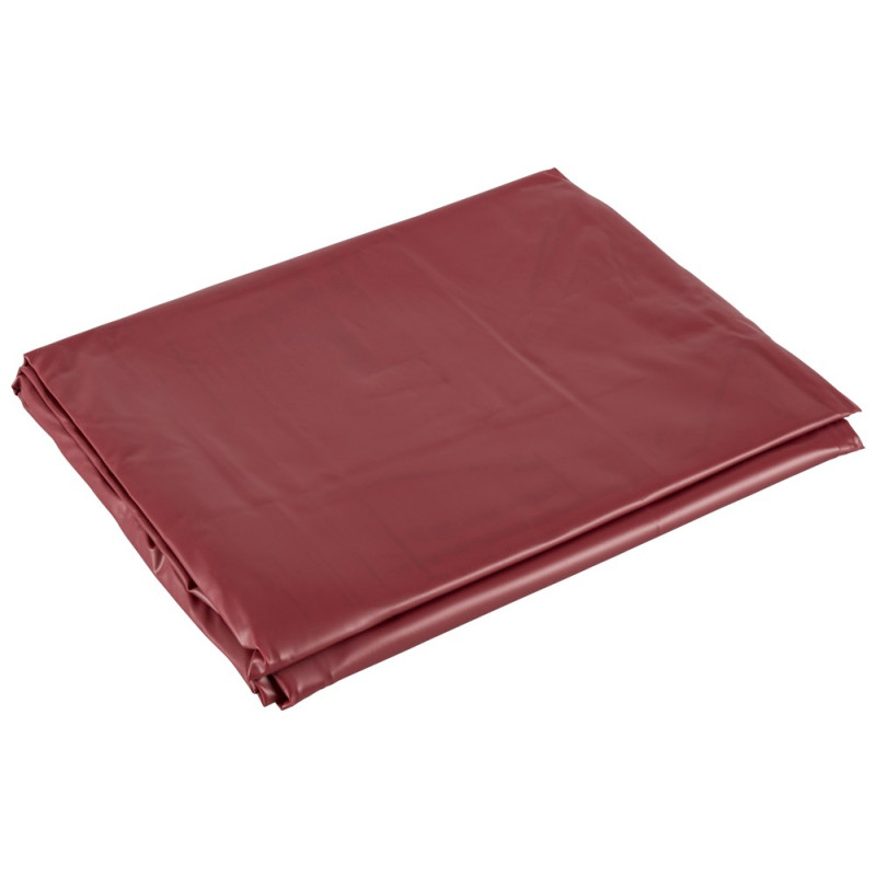 Fetish Collection Bâche en Vinyle Lack 200 x 230 cm Rouge foncé